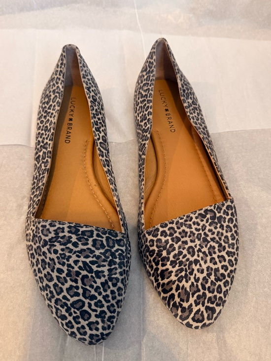 Lucky Brand Shoes - Lucky Brand flats size 9.5 leopard print NWOT